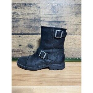 UGG Australia Rockville II Black Leather Men's Boots 3040 BLK US 8 Worn Once!!!!